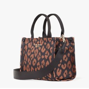 Kate Spade The Little Better Sam Leopard mini tote